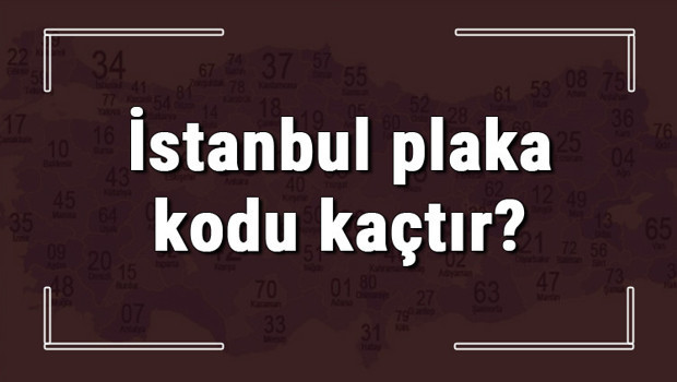 İstanbul plaka kodu kaçtır? İstanbul ve ilçelerinin plaka harfleri