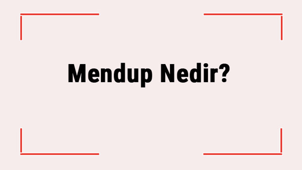 Mendup Nedir? Mendup Kısaca Ne Anlama Gelir?