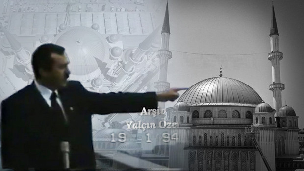 Son dakika... Cumhurbaşkanı Erdoğan 27 yıl önce Taksim Camiini işaret etmişti...