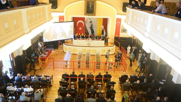 Galatasaray seçiminden çok özel kareler...