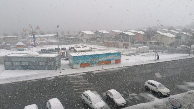 İstanbulda kar yağışı başladı