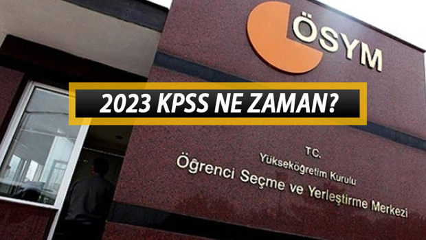 2023 KPSS ne zaman yapılacak ÖSYM Genel Kültür-Genel Yetenek, Eğitim Bilimleri ve Alan Bilgisi sınav ve başvuru tarihleri