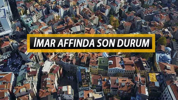 İMAR AFFI gelecek mi, ne zaman çıkacak 2022de imar barışı çıkacak mı İşte son durum...