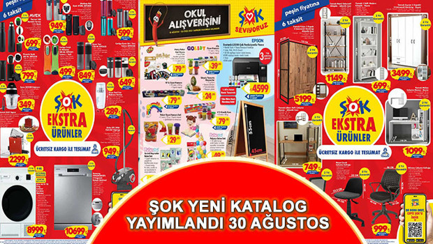 BUGÜN SATIŞA ÇIKTI ŞOK 30 Ağustos Aktüel Ürünler Kataloğu 2023: Kitaplık, gardrop, çalışma masası, sandalye ve okul ürünleri raflarda yerini aldı