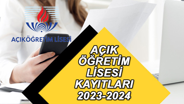 AÖL KAYIT TARİHLERİ 2023-2024: AÖL lise kayıtları ne zaman başlayacak AÖL kayıt yenileme tarihi belli oldu mu, nasıl yapılır