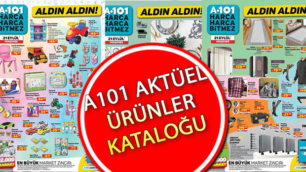 SATIŞTA A101 21 Eylül aktüel ürünler kataloğu 2023 | Full HD Android 13 Smart Led Tv, Airfryer Yağsız Fritöz, Overlok Makinesi  bu perşembe A101de...