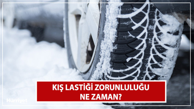 Kış lastiği zorunluluğu ne zaman başlıyor, hangi ayda takılacak Araçlar için kış lastiği değişim ayrıntıları