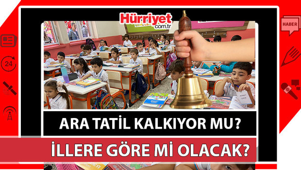 ARA TATİLLER KALKIYOR MU, 9 günlük tatil ne zaman 2023 (Kasım ara tatili) Ara tatiller illere göre mi uygulanacak Milli Eğitim Bakanı açıkladı