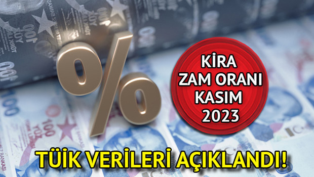 TÜİK verileri sonrası konut ve iş yerleri kira zam oranı belli oldu Kasım ayı kira zammı ne kadar, yüzde kaç oldu oldu İşte belirlenen oran