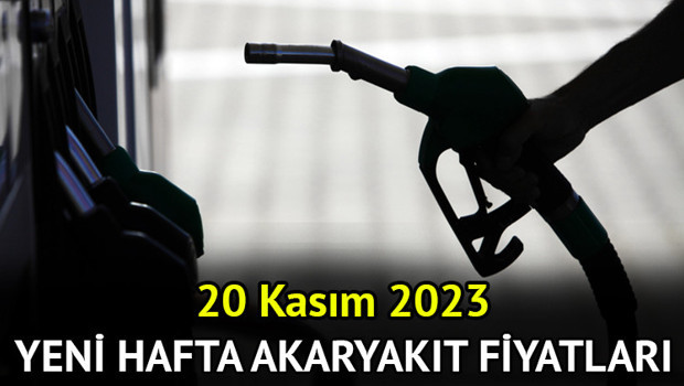 Güncel akaryakıt fiyatları 20 Kasım 2023 yayınlandı Benzine, motorine (mazota) indirim ya da zam var mı