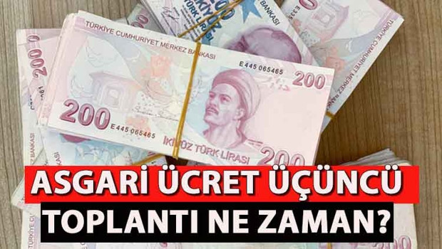 ASGARİ ÜCRET ÜÇÜNCÜ TOPLANTI NE ZAMAN Asgari Ücret 2024 zammı son dakika açıklaması geldi Asgari Ücret Tespit Komisyonu 3. kez bir araya gelecek