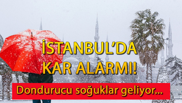 İstanbula kar ne zaman yağacak Tarih verildi Dondurucu soğuklar geliyor... İşte Meteoroloji hava durumu (5 günlük)