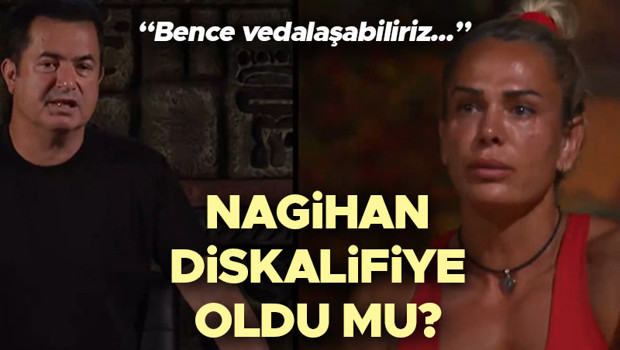 SURVİVOR NAGİHAN DİSKALİFİYE Mİ OLDU, AYRILDI MI || Survivor Nagihan gitti mi Kararını açıkladı... Acun Ilıcalıya bir söz verdi