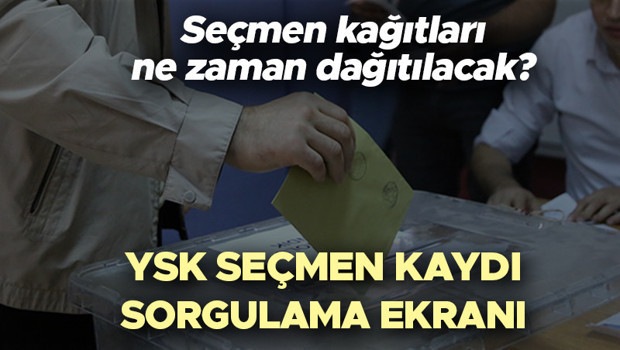YSK SEÇMEN KAYDI SORGULAMA EKRANI 2024: Nerede oy kullanacağım | YSK seçmen kaydı sorgulama nasıl nereden yapılır Seçmen kağıtları ne zaman çıkacak e-Devlet öğrenme ekranı