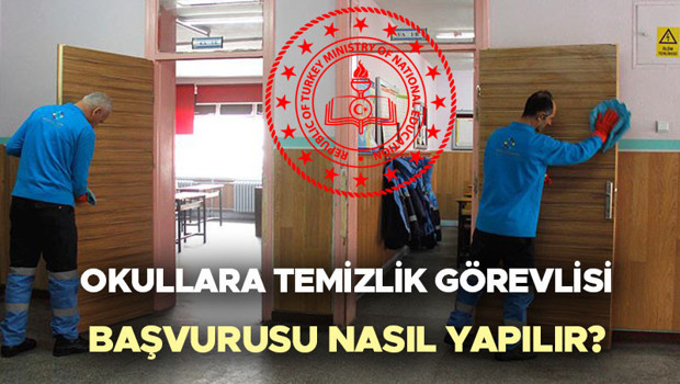 OKULLARA TEMİZLİK GÖREVLİSİ ALIMI 2024 BAŞVURU E-DEVLET || MEB okullara 30 bin personel alımı başvurusu nasıl nereden yapılır, ne zaman başlayacak, şartları neler Hangi illerde yapılacak Bakan Işıkhan duyurdu: Valiliklerimiz belirliyor