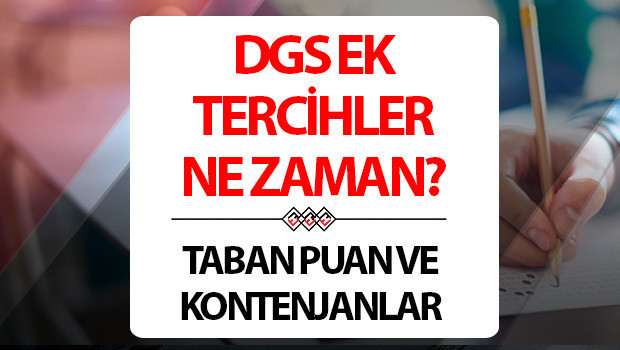 DGS ek tercih ne zaman 2024 || DGS taban puanları ve başarı sıralamaları belli oldu mu,  DGS 2. yerleştirme kılavuzu yayınlandı mı ÖSYM DGS ek tercih takvimi