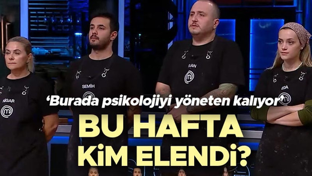 MASTERCHEF DÜN AKŞAM KİM ELENDİ, KİM GİTTİ 10 KASIM 2024 | Bu hafta MasterChef son bölümde kim veda etti, Nigar mı, Kaan mı elendi Tabağında unuttuğu malzeme pahalıya mal oldu: Burada psikolojiyi yöneten kalıyor...