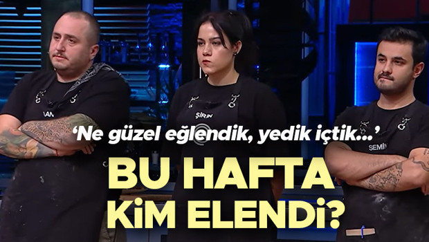 MASTERCHEF DÜN KİM ELENDİ, KİM GİTTİ 1 ARALIK 2024 | Bu hafta MasterChef son bölümde kim veda etti, Şirin mi, Kaan mı elendi Gözyaşlarını tutmakta zorlandı: Ne güzel eğlendik, ne güzel yedik içtik...