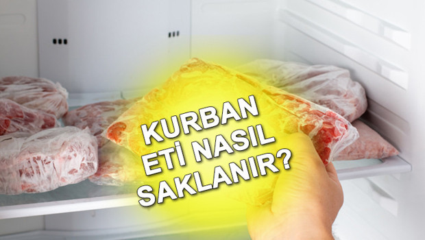 Kurban eti ne kadar dinlendirilir Kurban eti nasıl saklanır, nelere dikkat edilmeli İşte kurban etiyle ilgili uzaman tavsiyeleri
