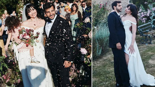 Önce nikah, bir hafta sonra düğün... Ünlü model muradına erdi