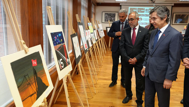 Birleşik Krallık’ta 15 Temmuz Demokrasi ve Millî Birlik Günü çocukların eserleriyle anıldı