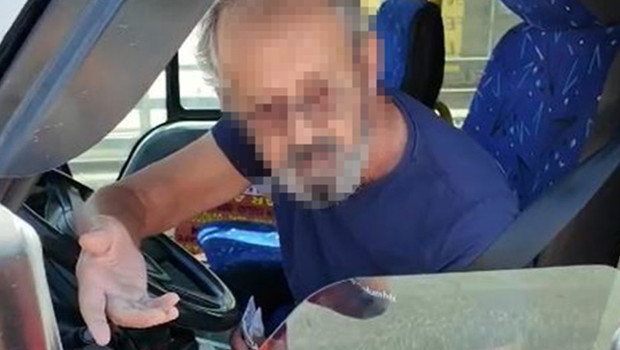 Denetimde ceza yiyen dolmuş şoföründen ilginç cevap: Yasak mı?