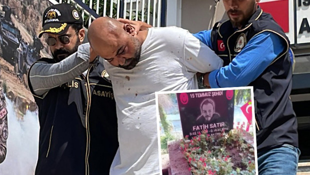 15 Temmuz şehidinin mezarına saldırdı, ifadesinde böyle konuştu