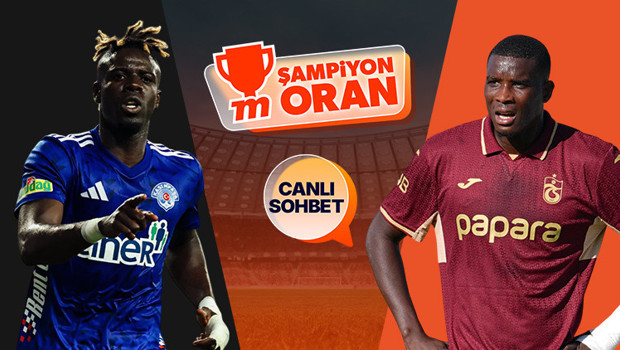 Trabzonspor, Kasımpaşa karşısında! Maçın heyecanı canlı sohbet ve Şampiyon Oranlar ile Misli’de