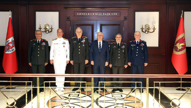 Genelkurmay Başkanlığı'nda devir teslim töreni