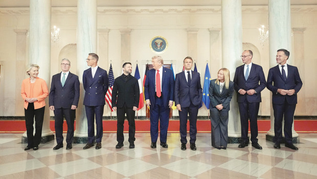 Avrupalı liderlerden Washington çıkarması... Beyaz Saray’da tarihi pazarlık