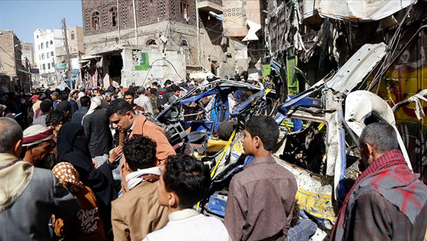 İsrail'in Yemen'e düzenlediği hava saldırılarında 6 kişi öldü