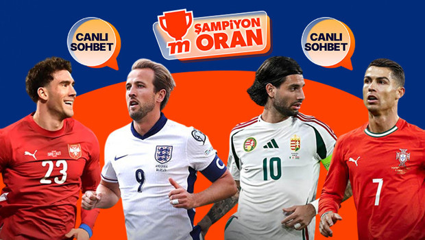 Dünya Kupası Elemeleri'ndeki iki maçın heyecanı canlı sohbet ve Şampiyon Oranlar ile Misli'de