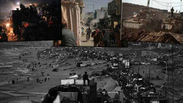 Gazze'nin son yaşam hatları çökmek üzere: İsrail ordusu kent merkezine ilerleyişini sürdürüyor... Siviller kuşatma altında