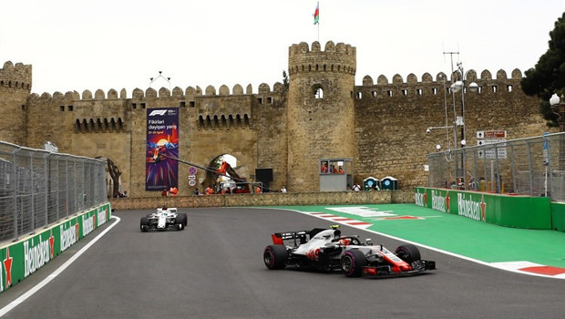 Formula 1'de sıradaki durak Azerbaycan