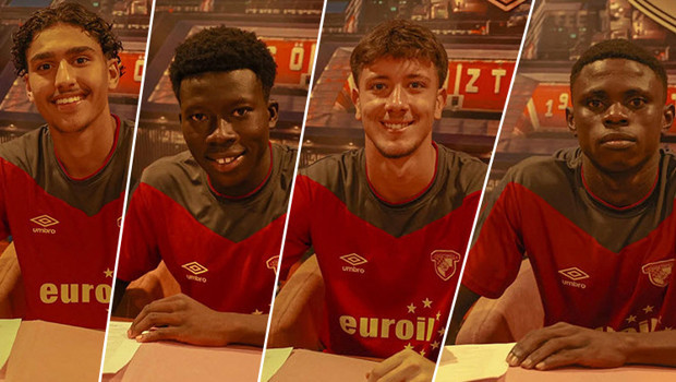Göztepe'ye gençlik aşısı! 4 oyuncuyla sözleşme imzalandı