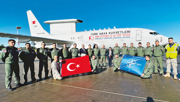 Türkiye’den Litvanya’ya AWACS desteği