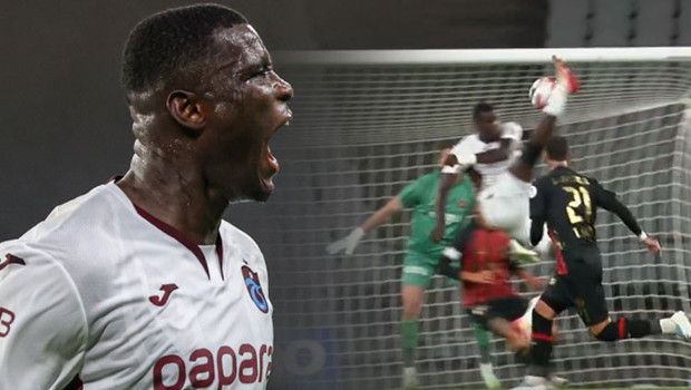 Trabzonspor'da Paul Onuachu fırtınası: Nefes kesen gol!