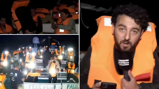 İsrail Özgürlük Filosu'ndaki aktivistleri alıkoydu