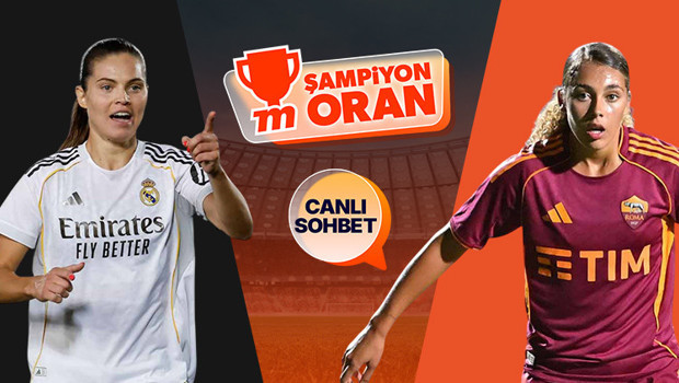 Real Madrid, Roma'yı ağırlıyor! Kadınlar Şampiyonlar Ligi’nin heyecanı canlı sohbet ve Şampiyon Oranlar ile Misli’de