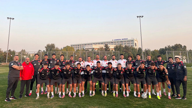 17 Yaş Altı Milli Futbol Takımı, hazırlık maçında Özbekistan'la yenişemedi!
