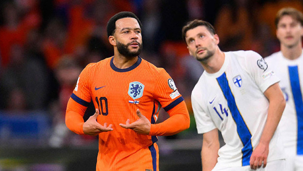 Depay'ın rekor gecesinde, Hollanda 4 golle güldü!