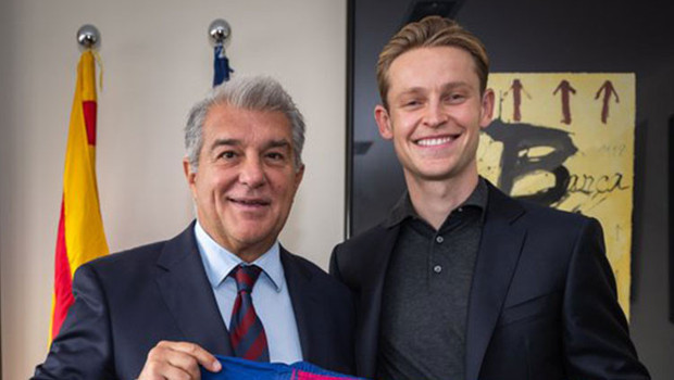 Frenkie de Jong'un sözleşmesi uzatıldı