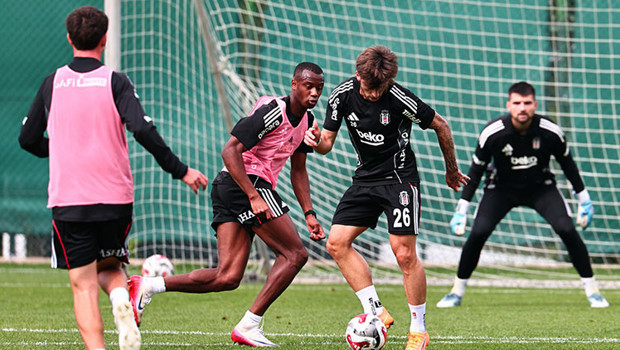 Beşiktaş, Gençlerbirliği maçı hazırlıklarını sürdürdü