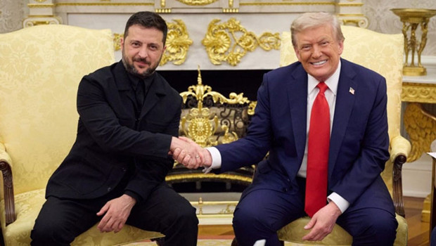 Son dakika haberi... Beyaz Saray'da Trump - Zelenski zirvesi... Trump: Savaşı bitirmek istiyorum