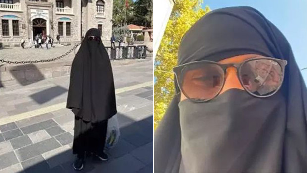 Ankara'da çarşaf giyip gezen erkek, adli kontrolle serbest bırakıldı! İfadesi ortaya çıktı