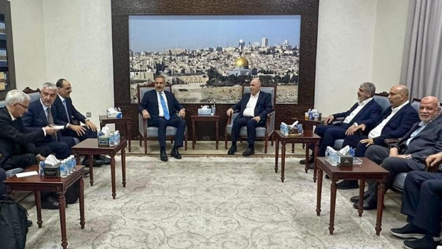 Dışişleri Bakanı Hakan Fidan ve MİT Başkanı İbrahim Kalın, Hamas heyetiyle görüştü