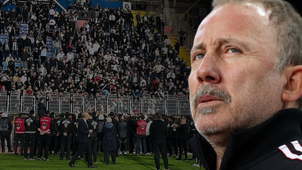 Sergen Yalçın, Beşiktaş taraftarıyla yüzleşti: 'Kolay değil, her şeyi anlatamam!'