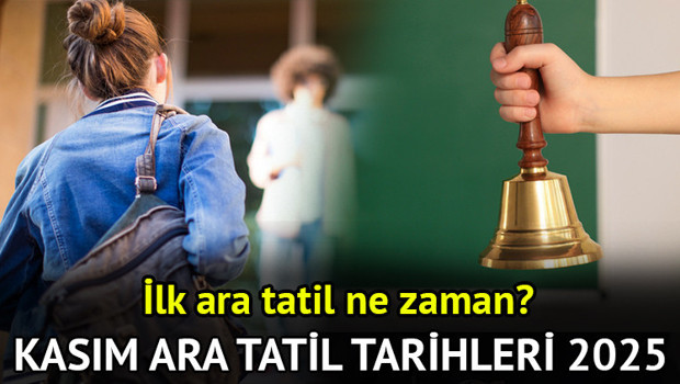MEB’den Kasım ara tatil kararı Kasım ara tatili (9 günlük tatil) ne zaman başlıyor, kaç gün kaldı MEB ilk ara tatil tarihleri ve günleri 2025