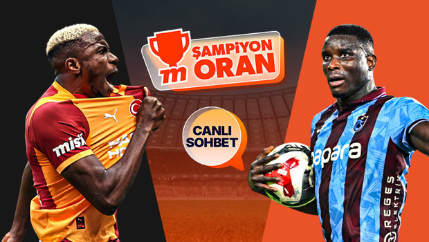 Galatasaray, Trabzonspor'u ağırlıyor! Dev maçın heyecanı canlı sohbet ve Şampiyon Oranlar ile Misli'de
