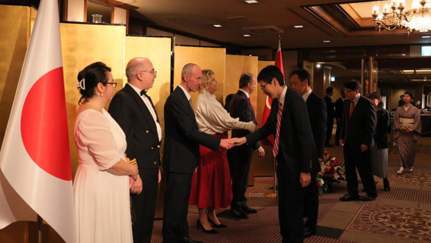 Japonya’da 29 Ekim Cumhuriyet Bayramı resepsiyonu